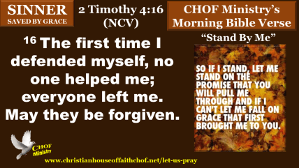 Stand By Me June 8 2015