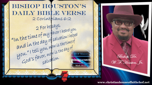 Bishop Houston's Daily Bible Verse