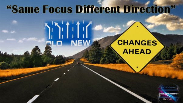 Same Focus Different Direction w